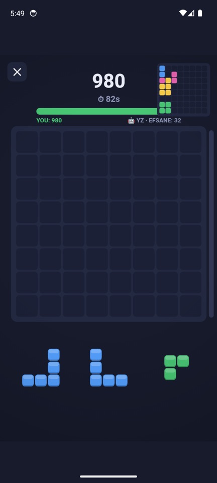 Live AI duel